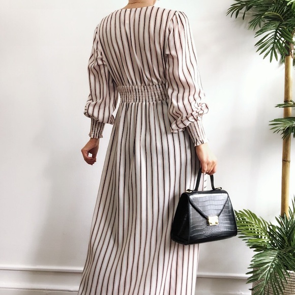 Last one✨Dean Striped Duster Blouse - Picture 5 of 8